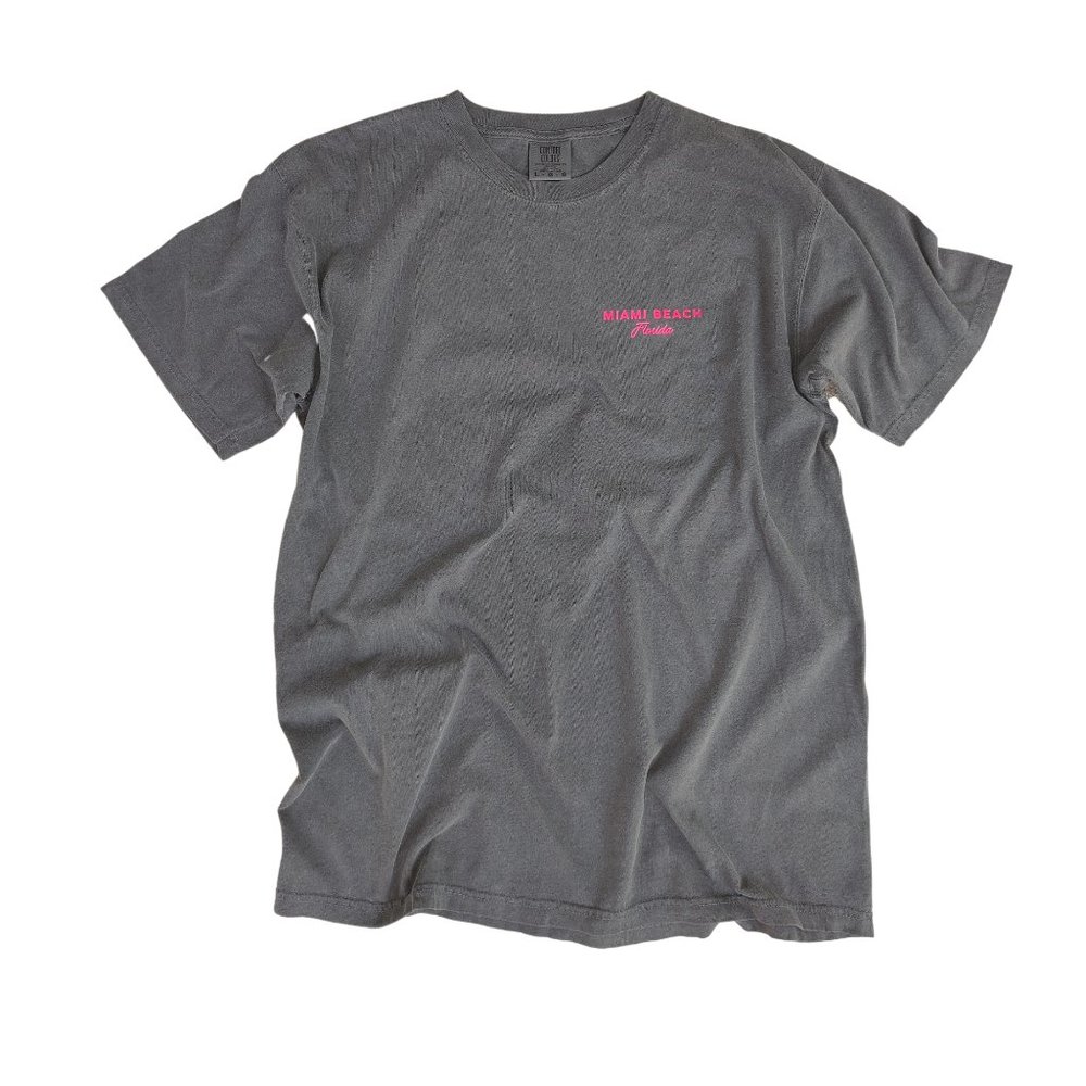 Miami Beach Summer Paradise T-Shirt - Picture 3 of 7